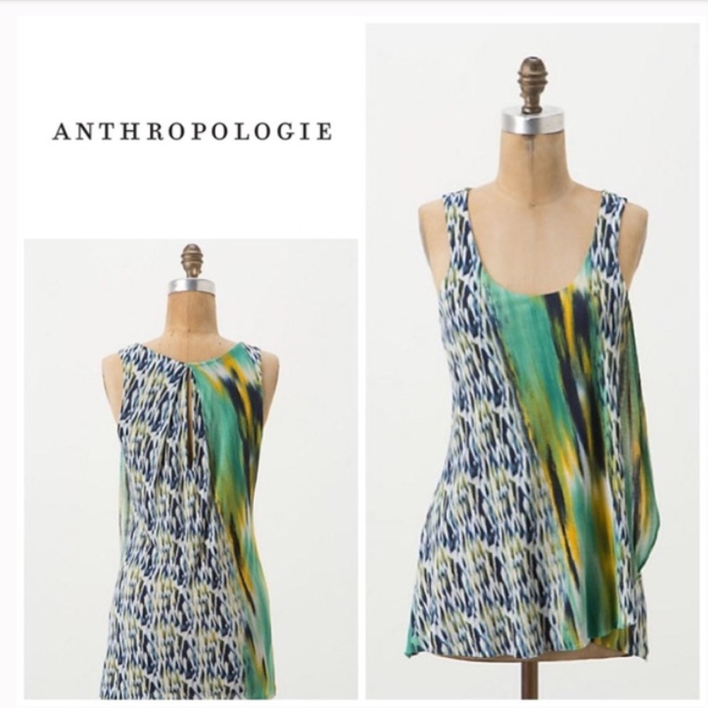 Anthropologie Side Splashed tank